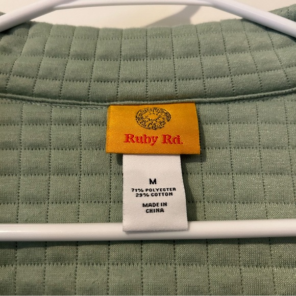 Ruby Rd Button Down Jacket - Picture 5 of 6